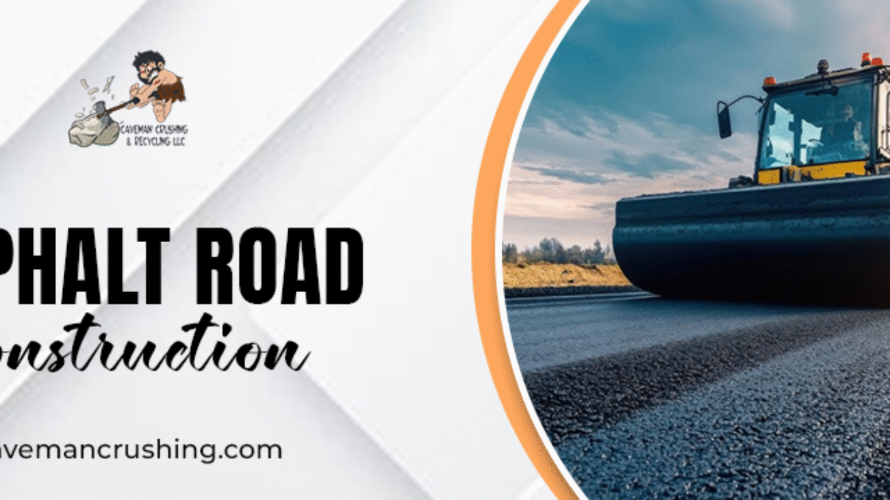 asphalt road construction