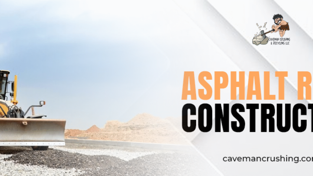 asphalt road construction