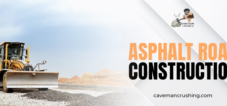 asphalt road construction