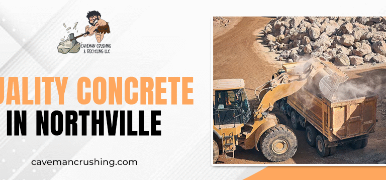 Quality concrete in Northville