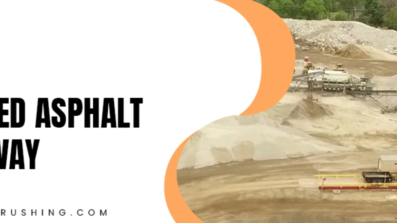 crushed asphalt driveway