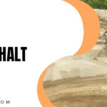 crushed asphalt driveway